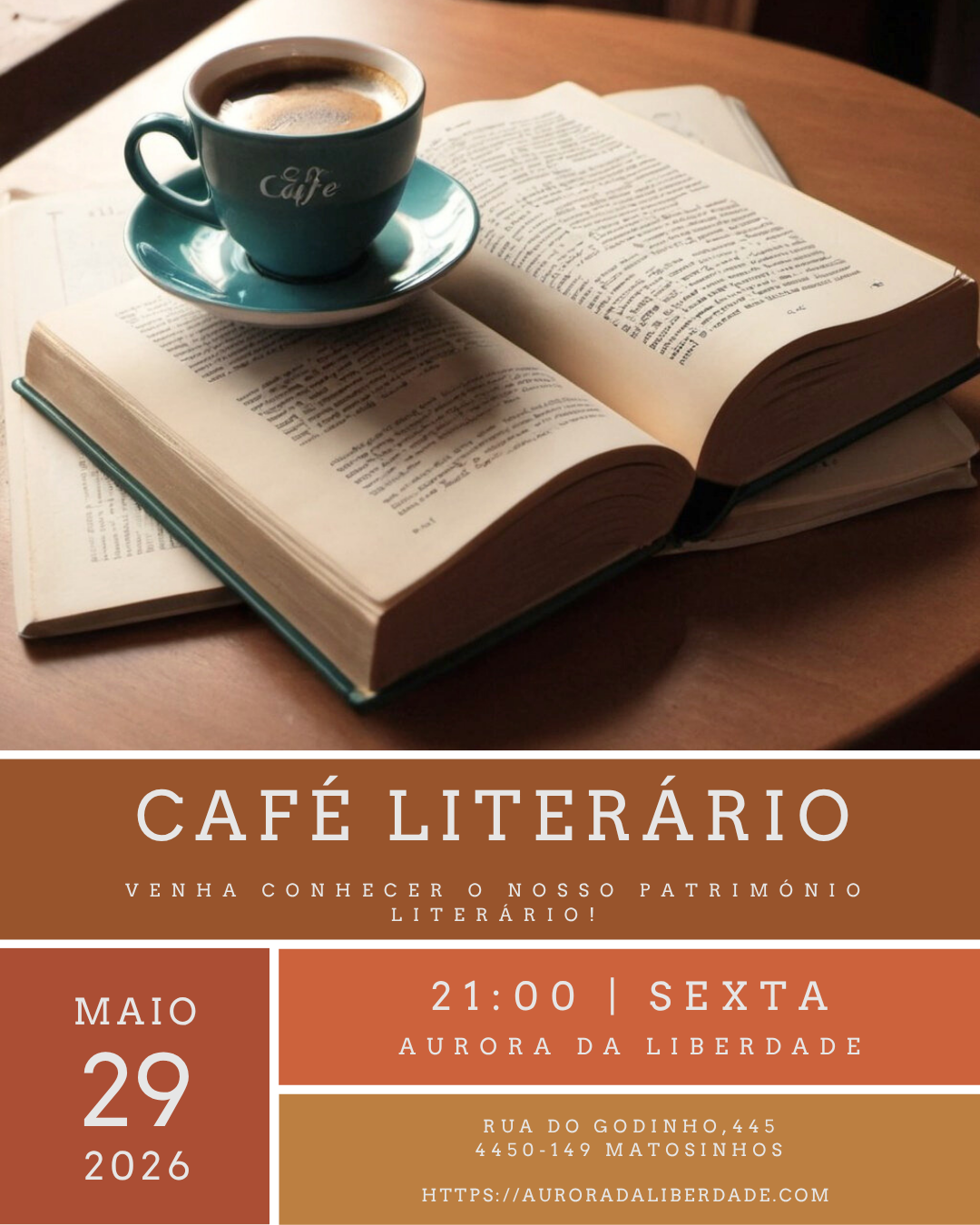 Café Literário Aurora da Liberdade